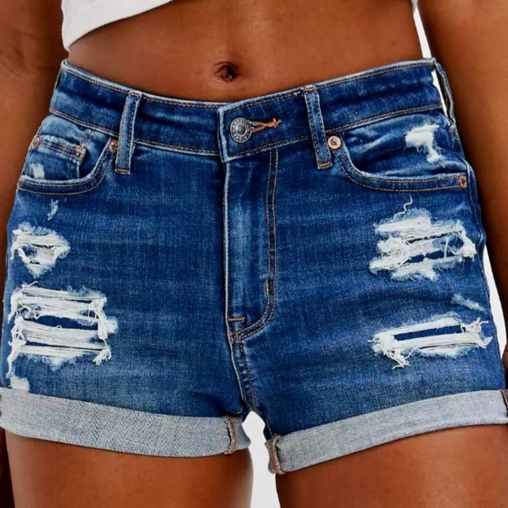 American Eagle Next Level High Rise Stretch Shorts